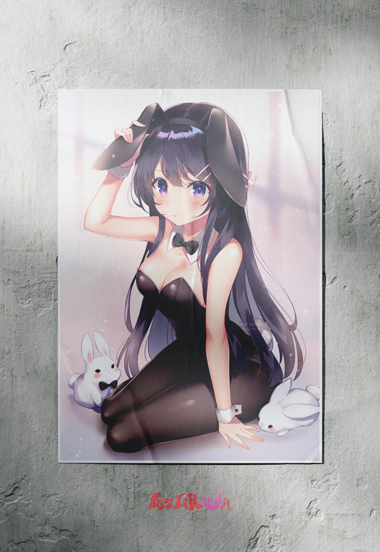 Dreamscape Enigma | Bunny Girl Senpai | Anime Poster