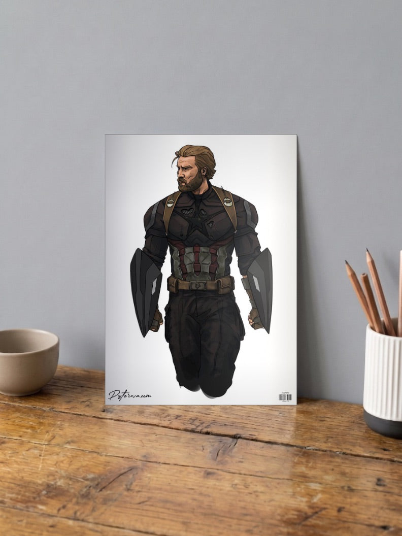 Steven Rogers - Captian America Poster