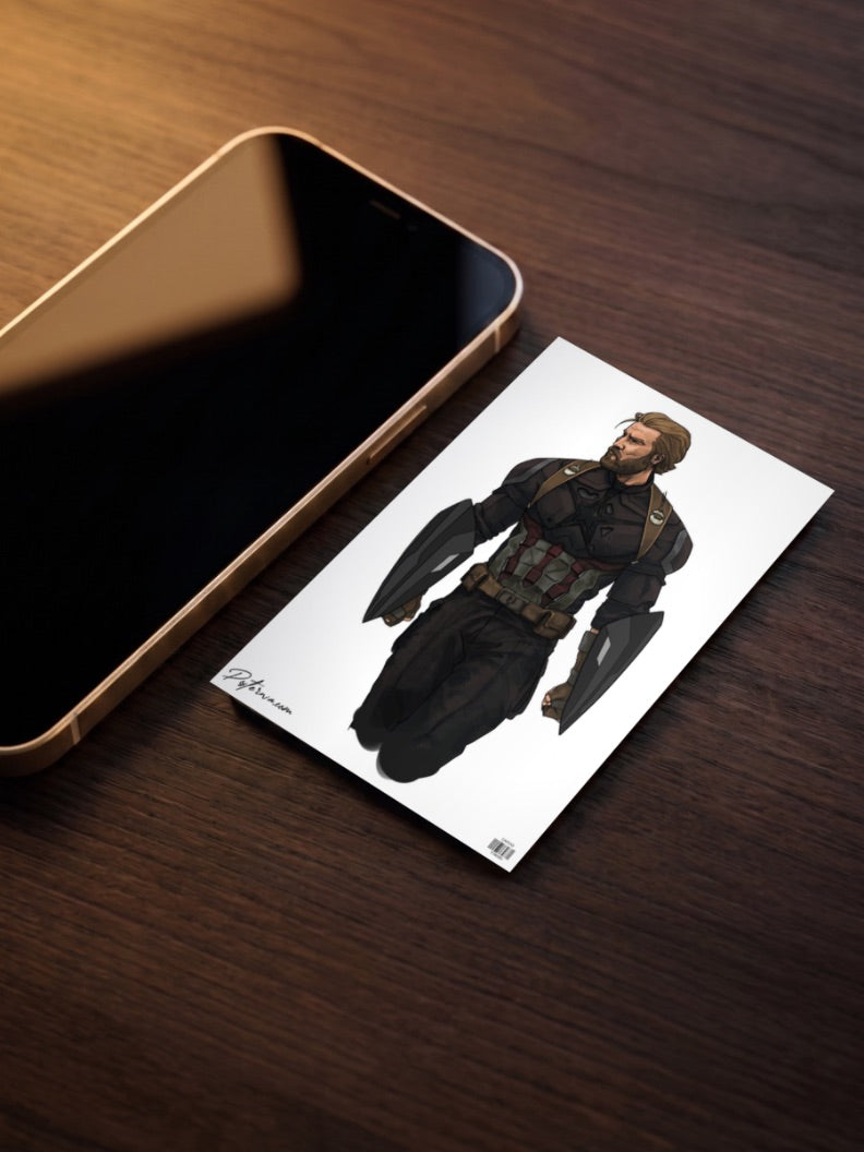 Steven Rogers - Captian America Poster