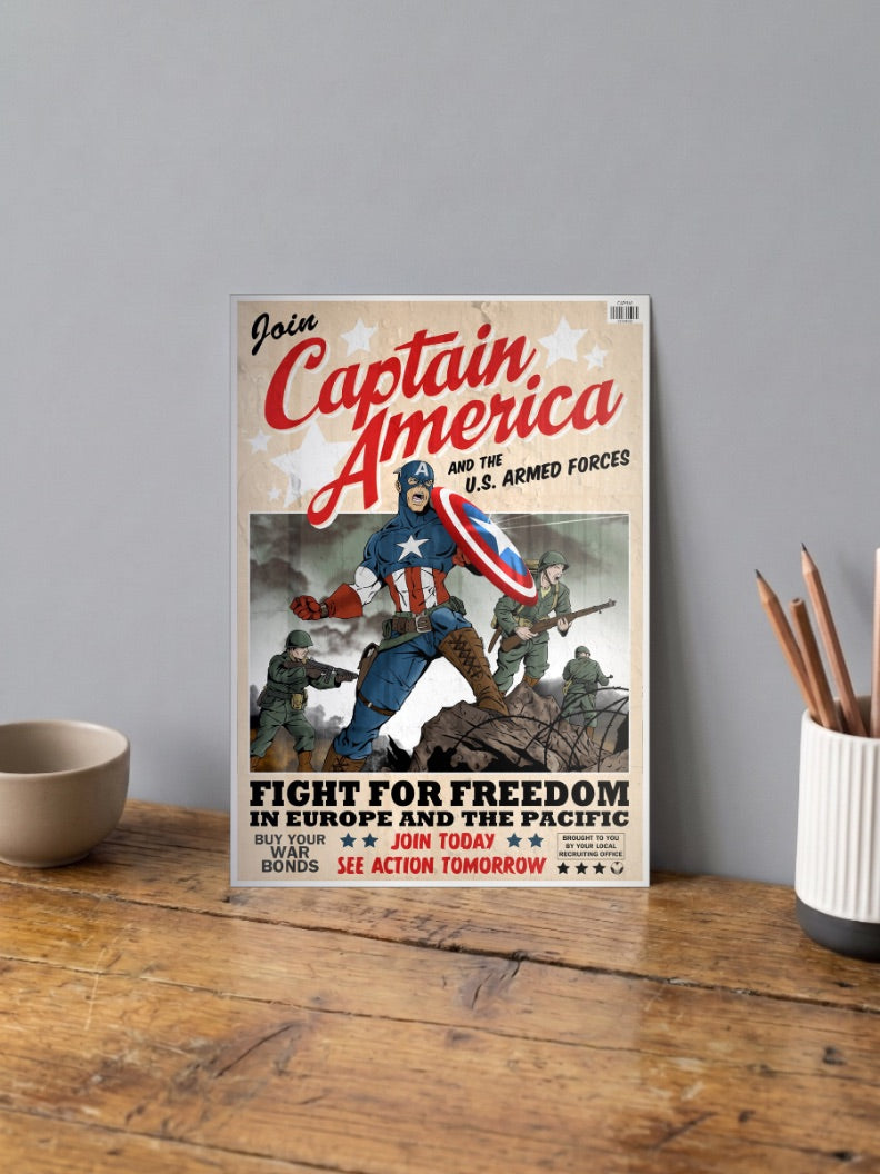 Captain America: Fight for freedom Poster