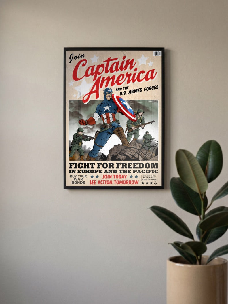 Captain America: Fight for freedom Poster