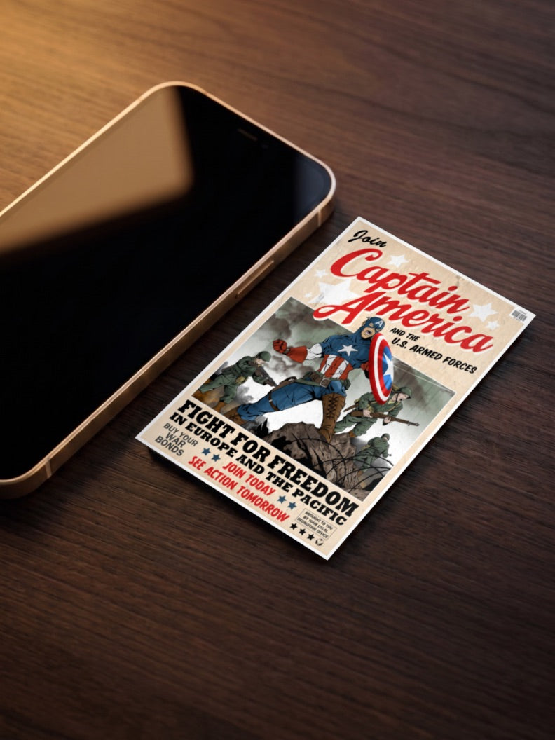 Captain America: Fight for freedom Poster