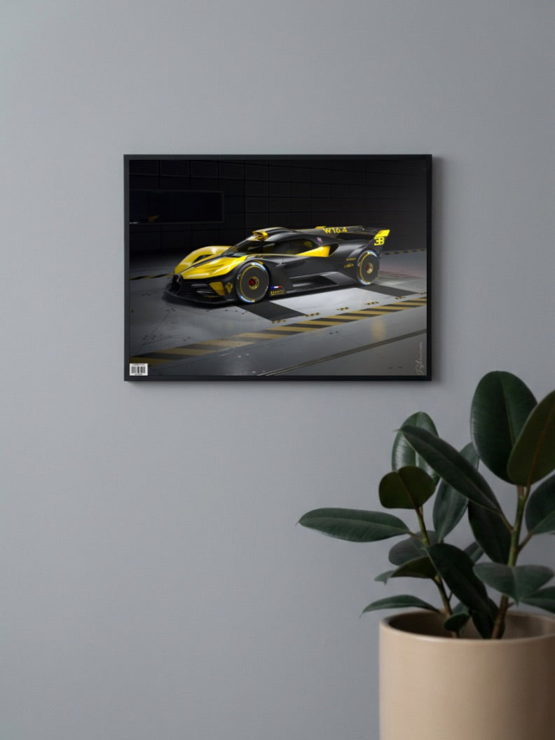 Bugatti Bumblebee Poster