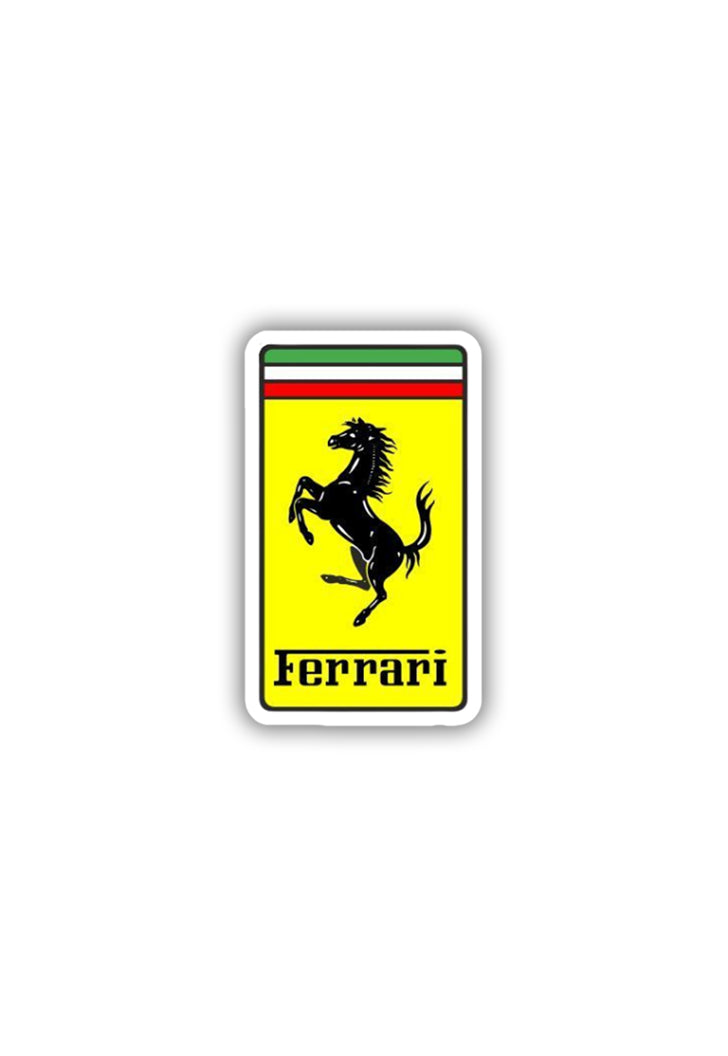 Ferrari logo Sticker – Posterwa