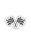 Racing Flag  Sticker