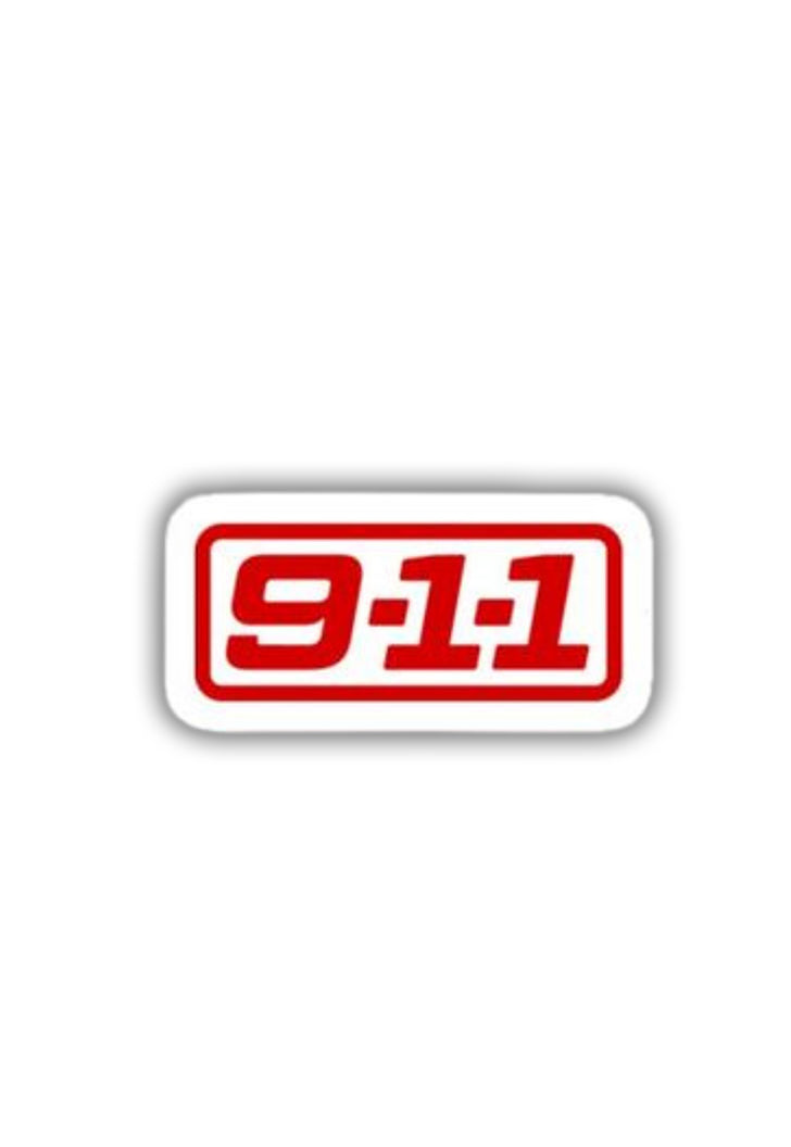 911 Sticker