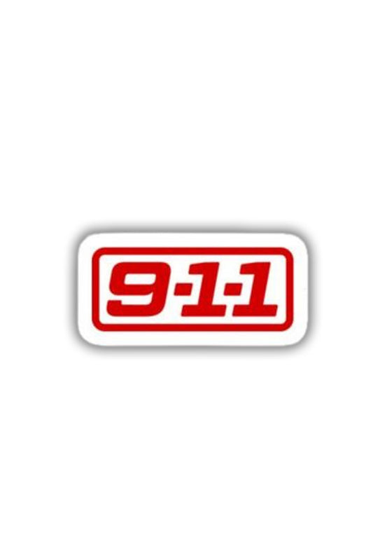 911 स्टिकर