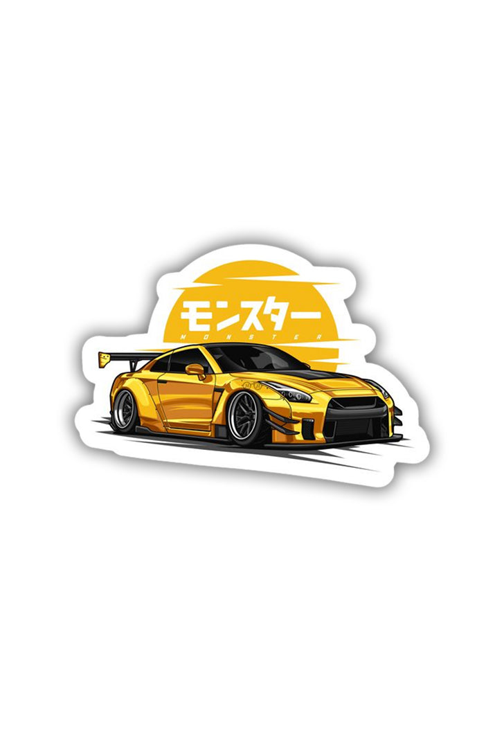 Nissan GT R Sticker