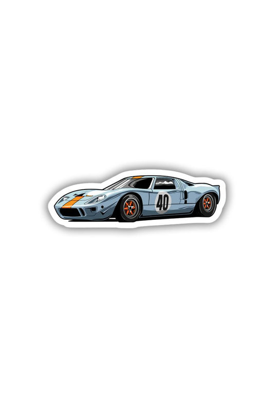 Ford GT40 Sticker