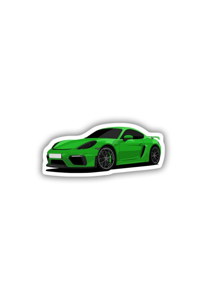 Porsche Cayman  Sticker