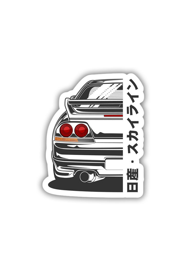 Nissan Skyline R33 Sticker