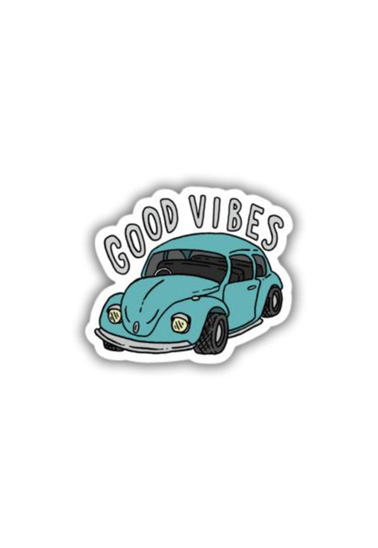 Good vibes car Sticker