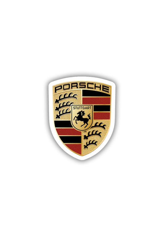 Porsche Logo Sticker