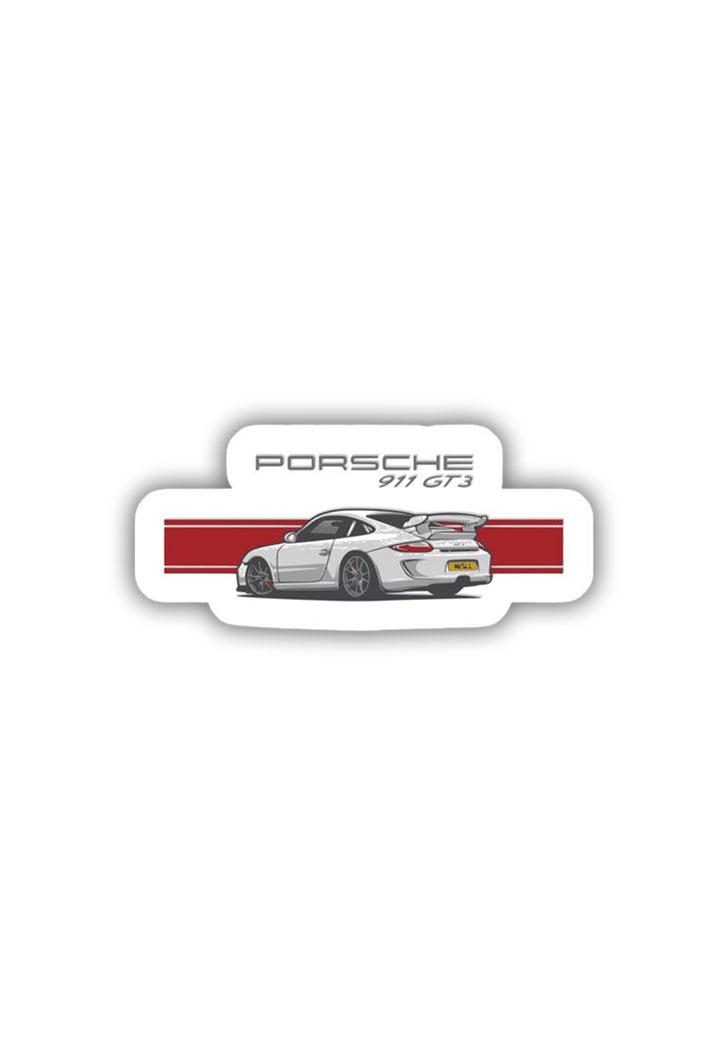 Porsche 911 GT3 Sticker – Posterwa