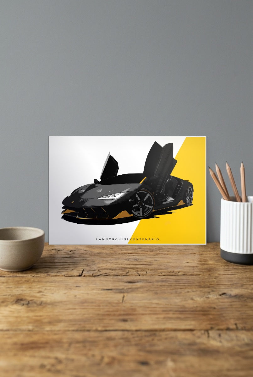 Lamborghini Centenario Cars Poster