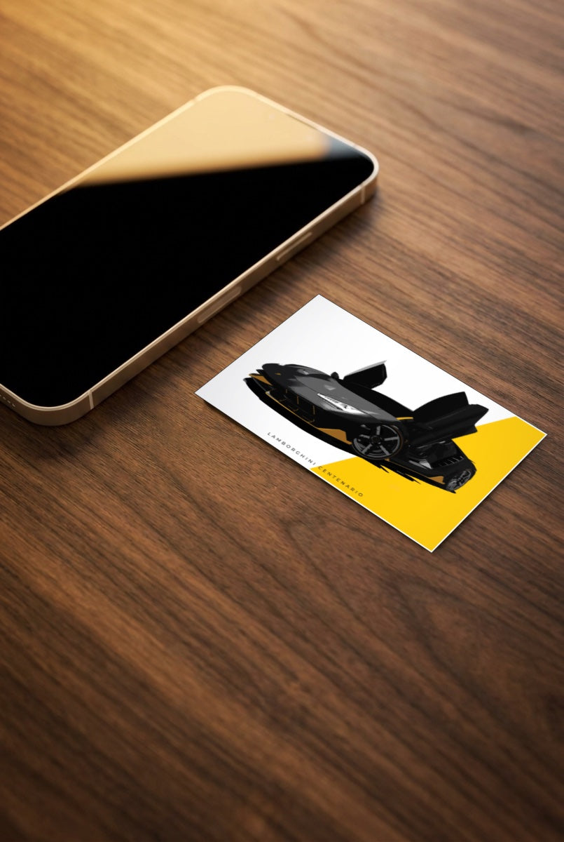 Lamborghini Centenario Cars Poster