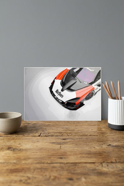 McLaren GTR Livery Cars Poster