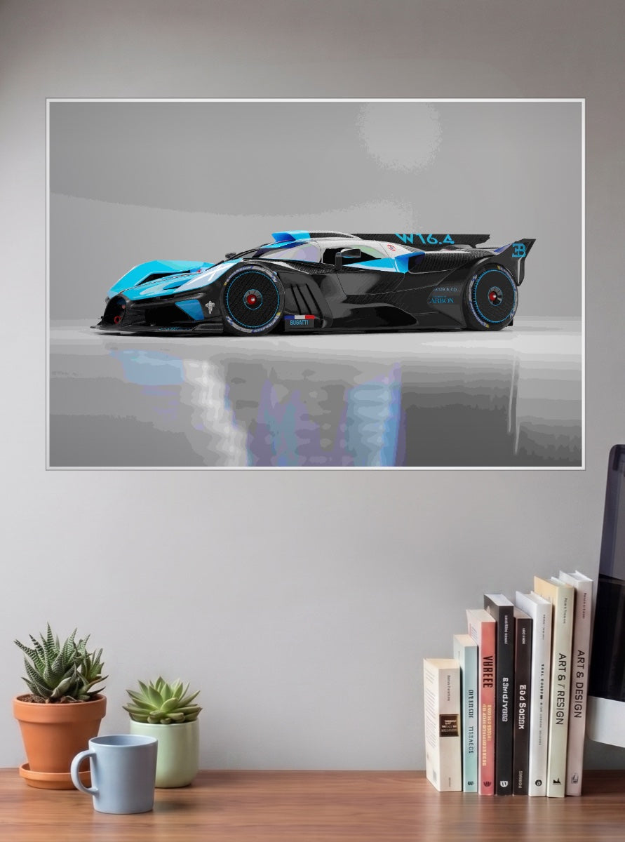 Bugatti Bolide Cars Poster