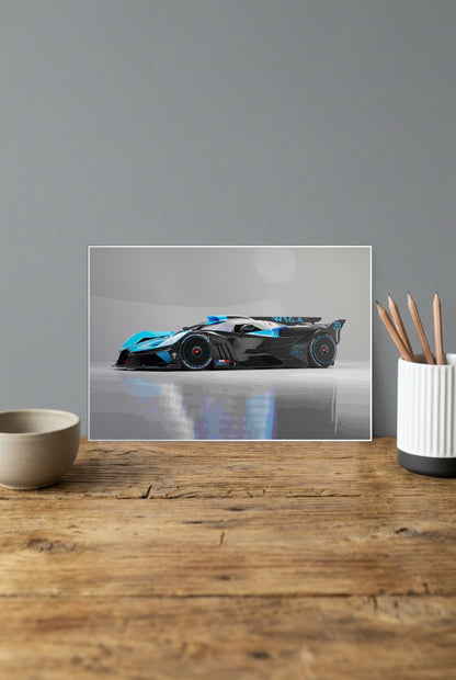 Bugatti Bolide Cars Poster