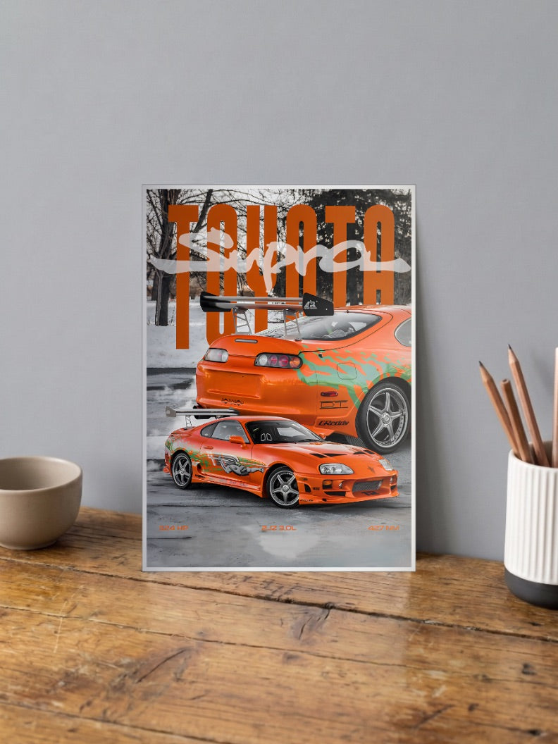 Toyota Cars Poster