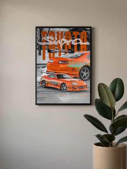 Toyota Cars Poster