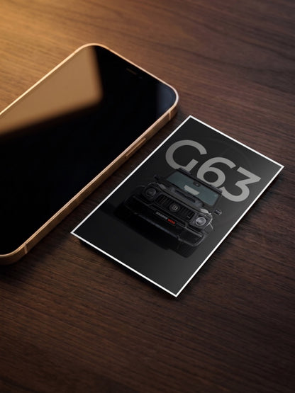 Mercedes G63 Cars Poster