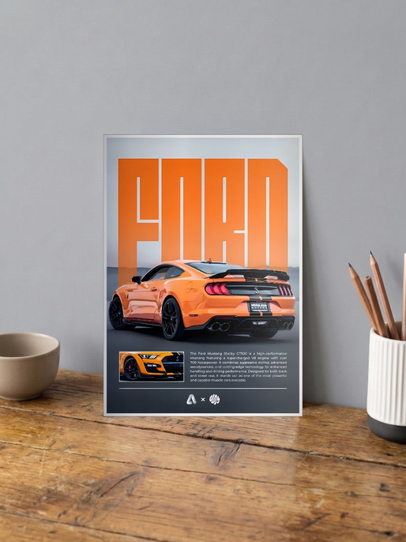 Ford Cars Poster