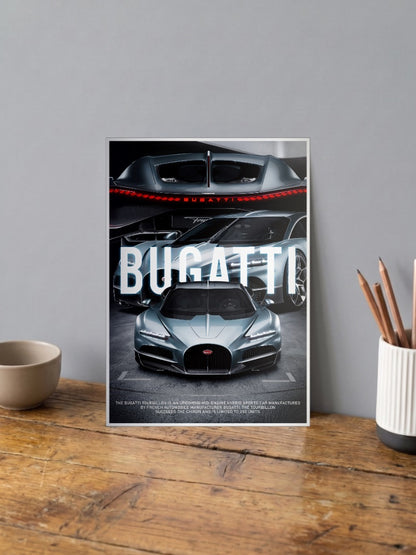 Bugatti Cars Poster