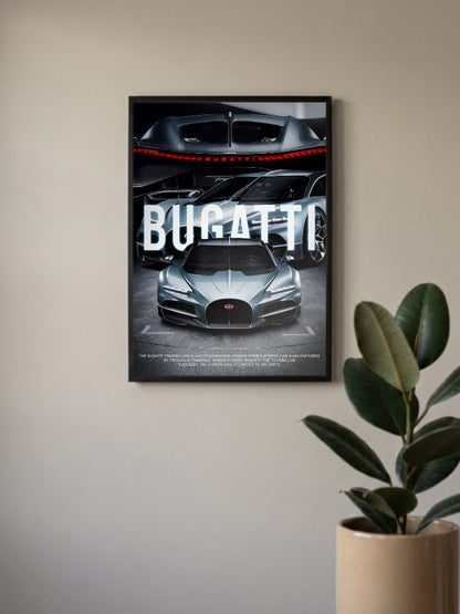Bugatti Cars Poster