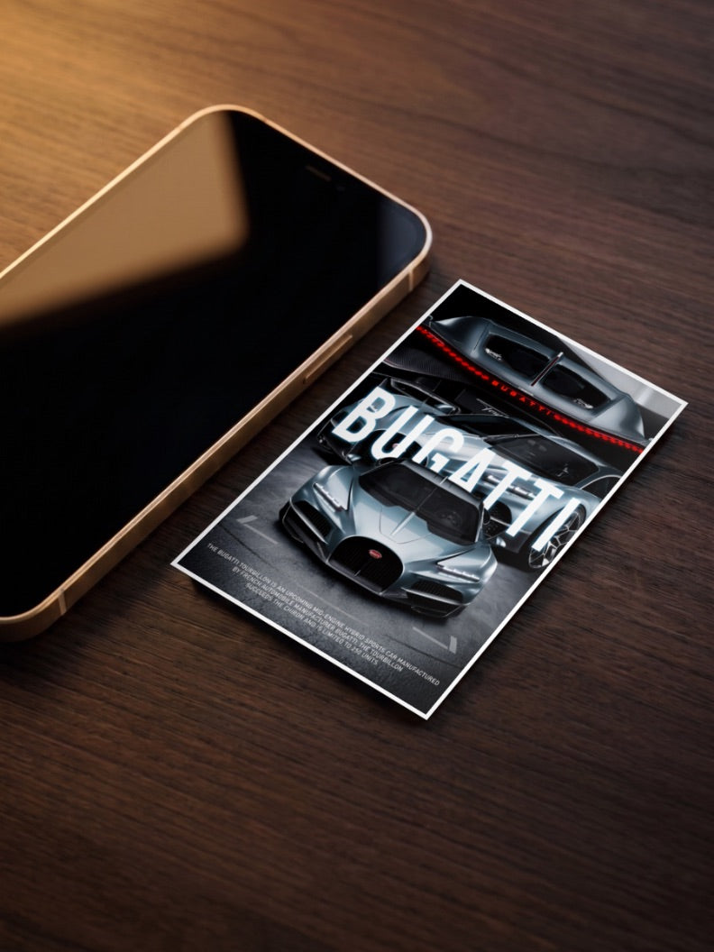 Bugatti Cars Poster