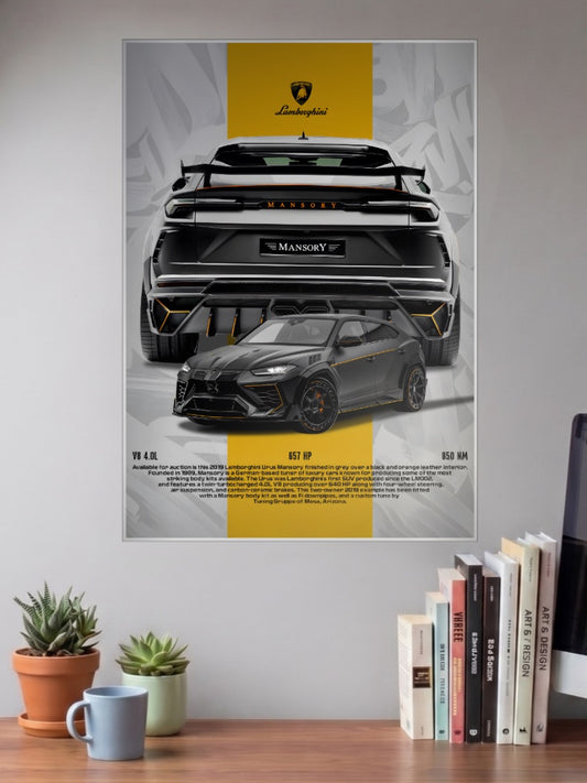 Lamborghini Mansory Cars Poster