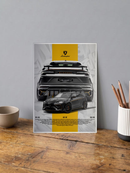 Lamborghini Mansory Cars Poster