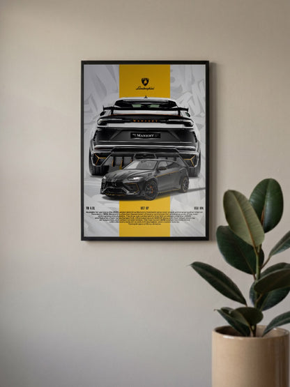 Lamborghini Mansory Cars Poster
