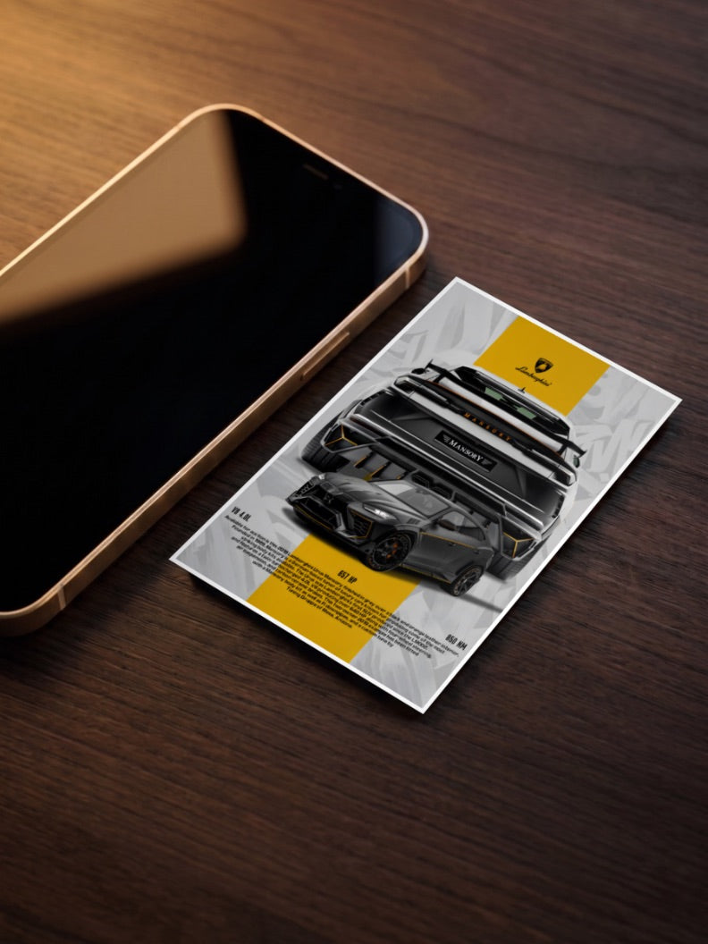 Lamborghini Mansory Cars Poster