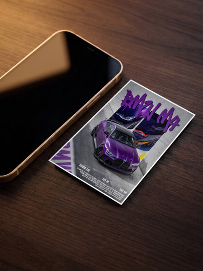 BMW M4 Cars Poster