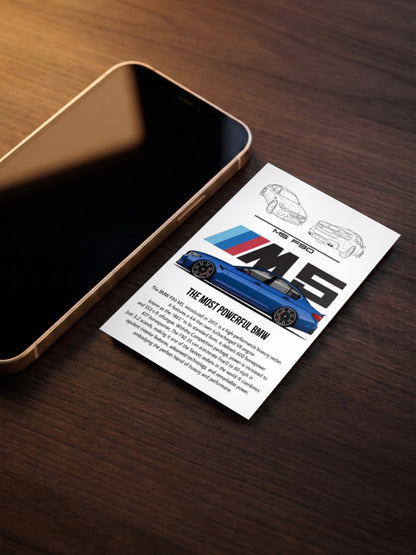 BMW M5 Cars Poster