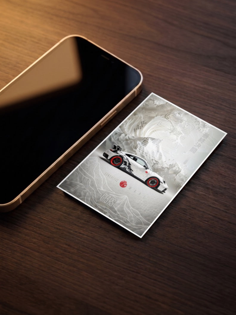 Porsche 911 GT Cars Poster