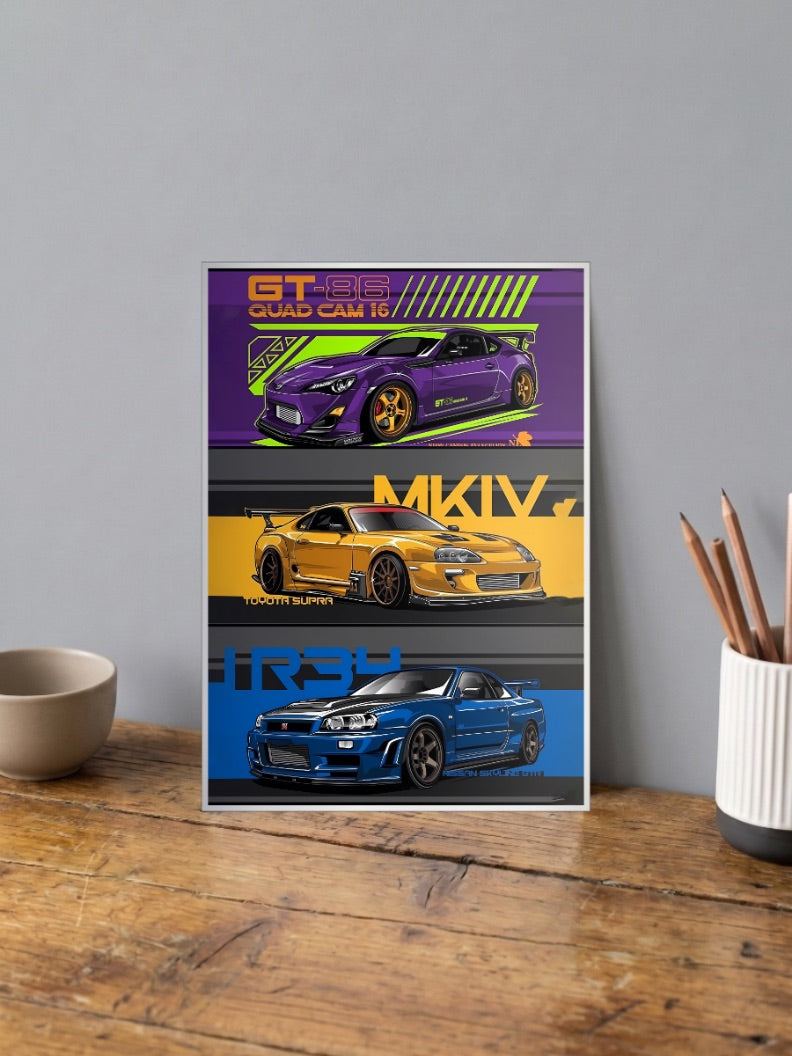 super Cars Poster