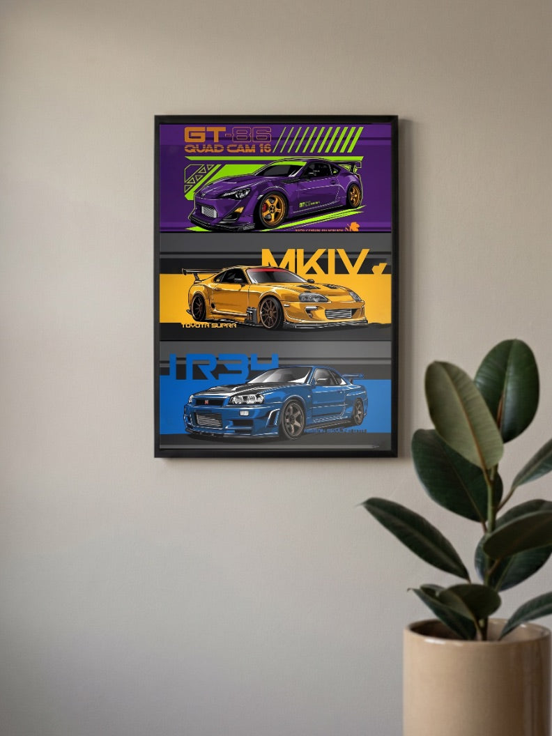 super Cars Poster