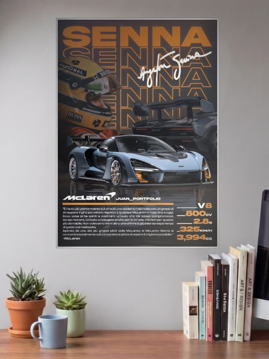 McLaren Senna Cars Poster