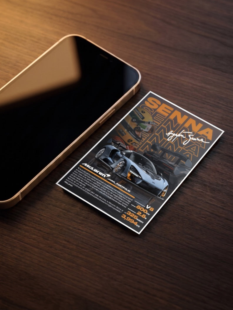 McLaren Senna Cars Poster