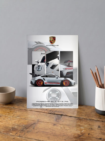 Porsche 911 Corner Carver Cars Poster