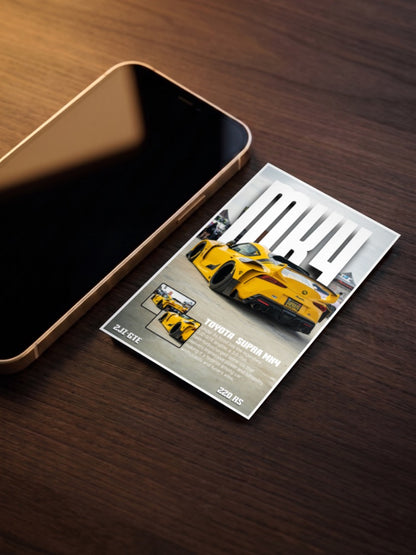 Toyota Supra MK4 Cars Poster
