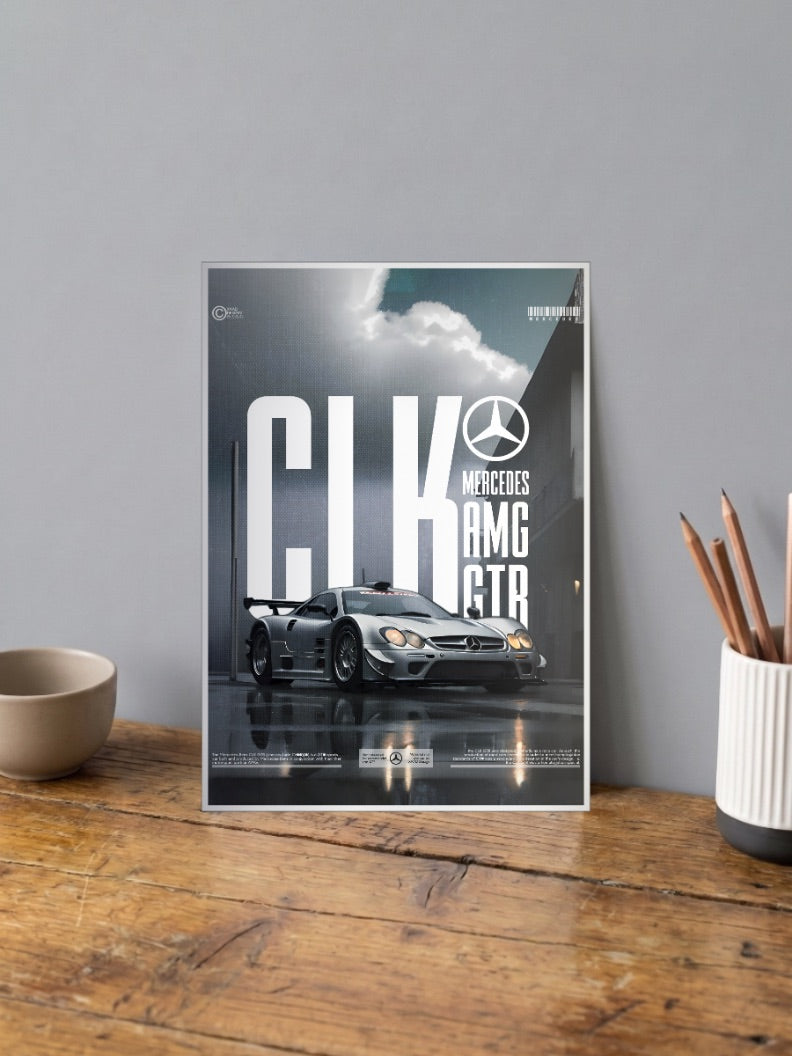 Mercedes AMG GT R Cars Poster