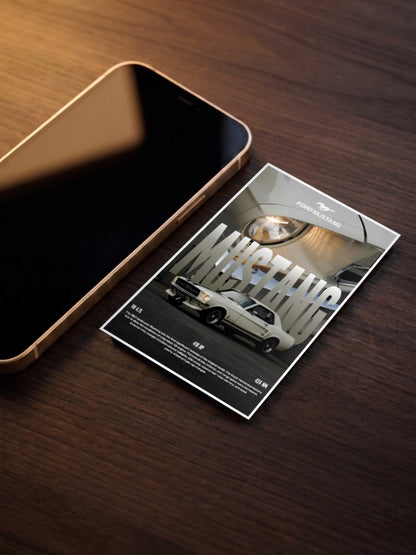 Ford Mustang Cars Poster
