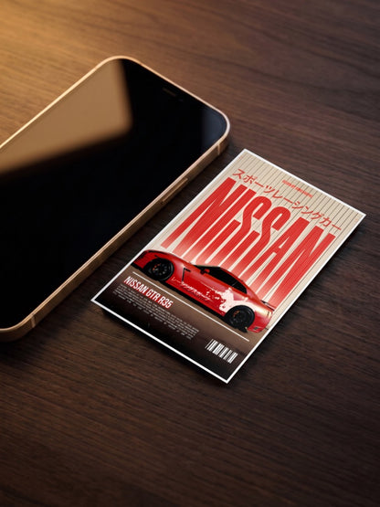 Nissan GT R R35 Cars Poster