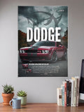 Dodge Challenger SRT Hellcat Cars Poster
