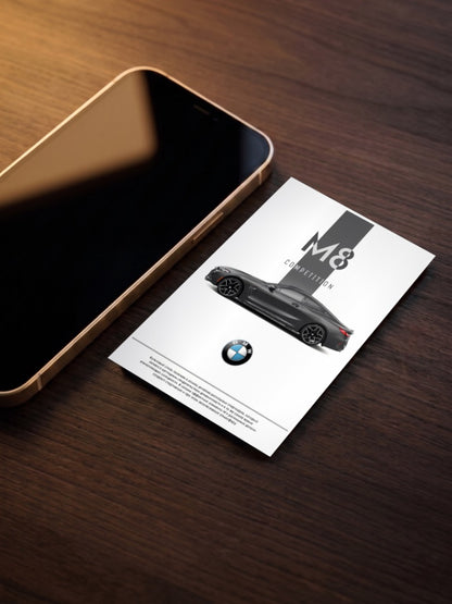 BMW M8 Competition Cars Poster