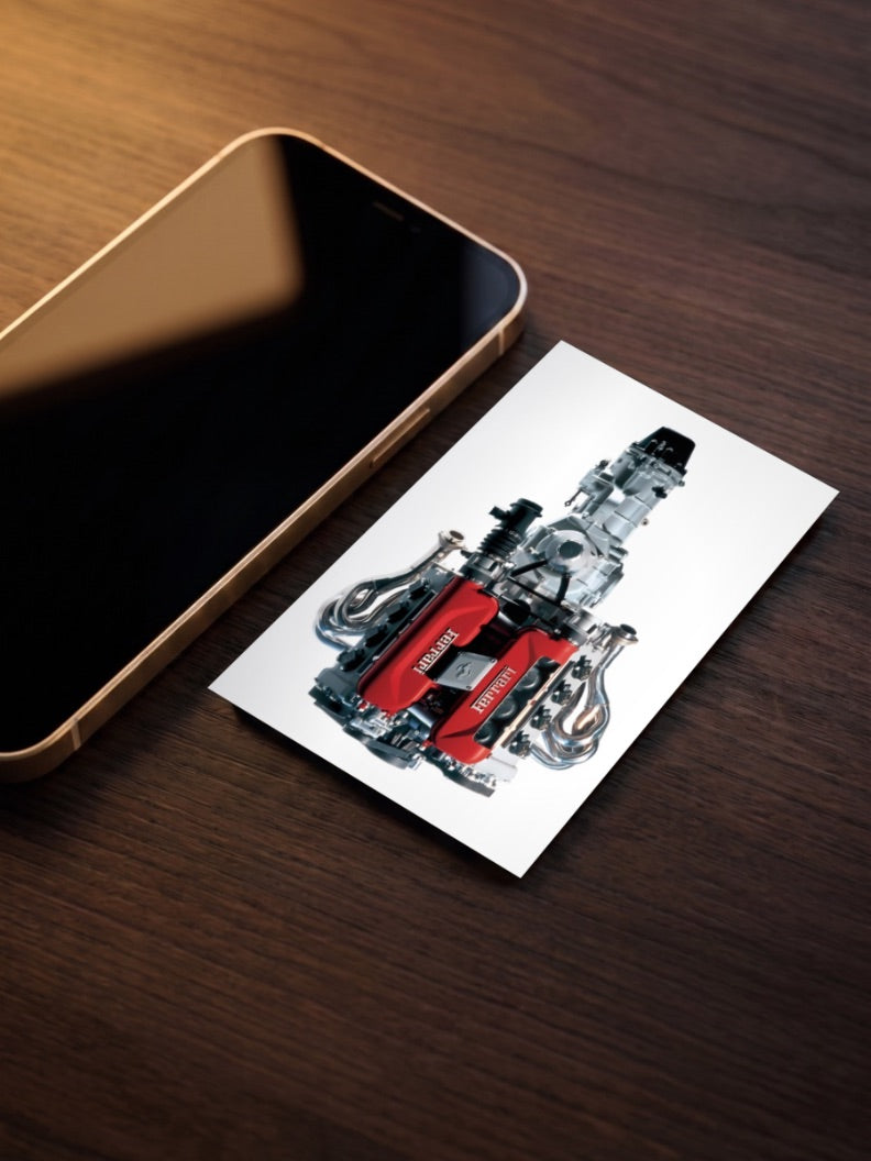 Ferrari engine Cars Poster