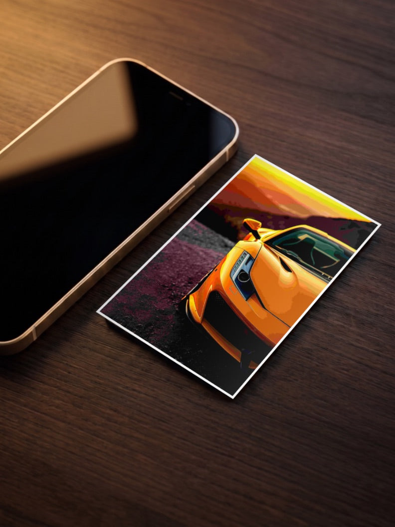 Lamborghini Car Poster